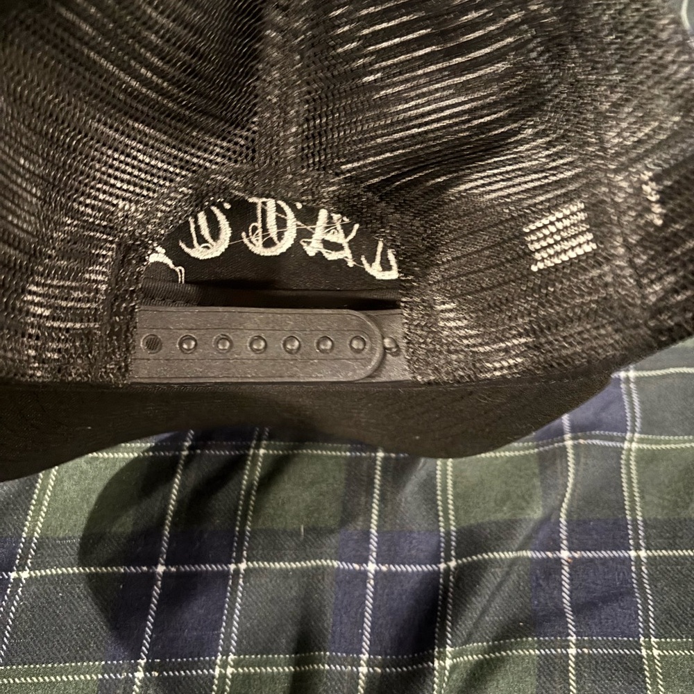 Black Mesh Trucker Hat